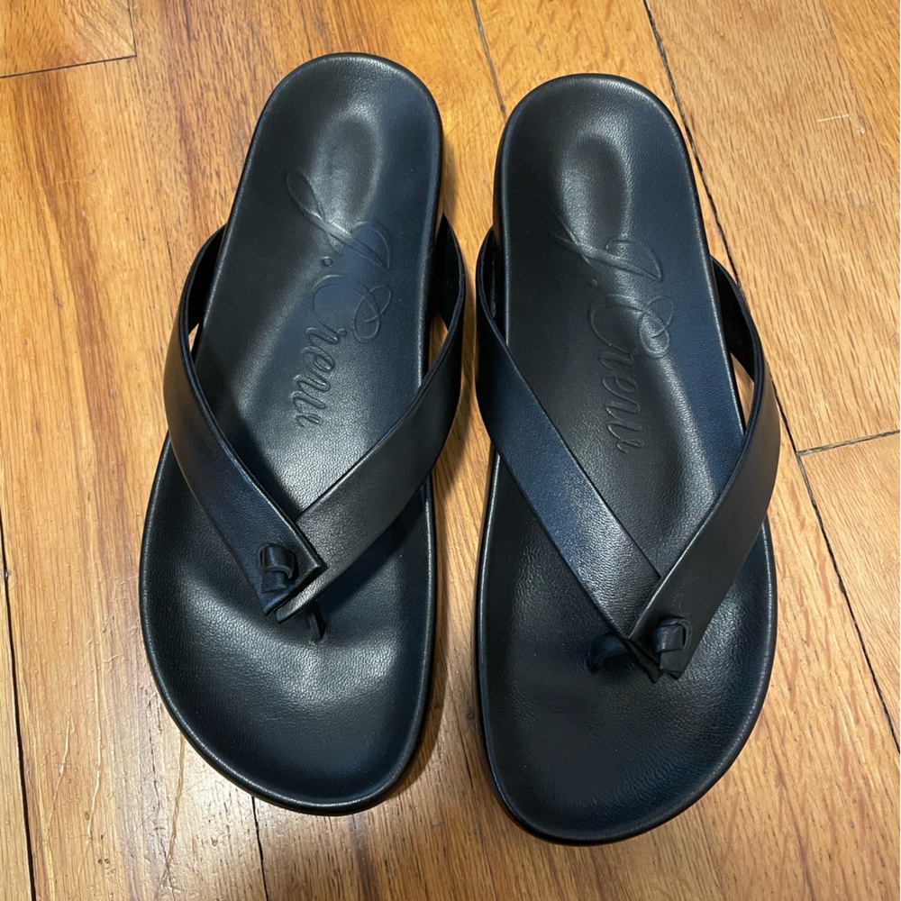 J.Crew Women’s Leather Thong Sandals